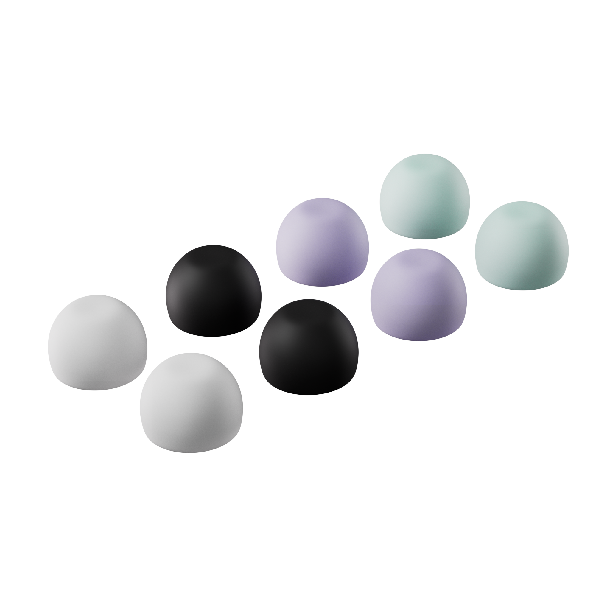 Quiet 2 Ear Tips- Multicolor